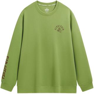 限尺码：特步 运动套头卫衣男士秋季保暖套头衫百搭潮流运动卫衣