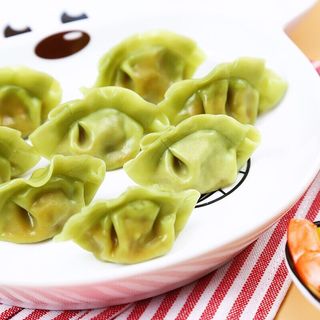 三全 儿童水饺虾仁三文鱼菠菜饺子
