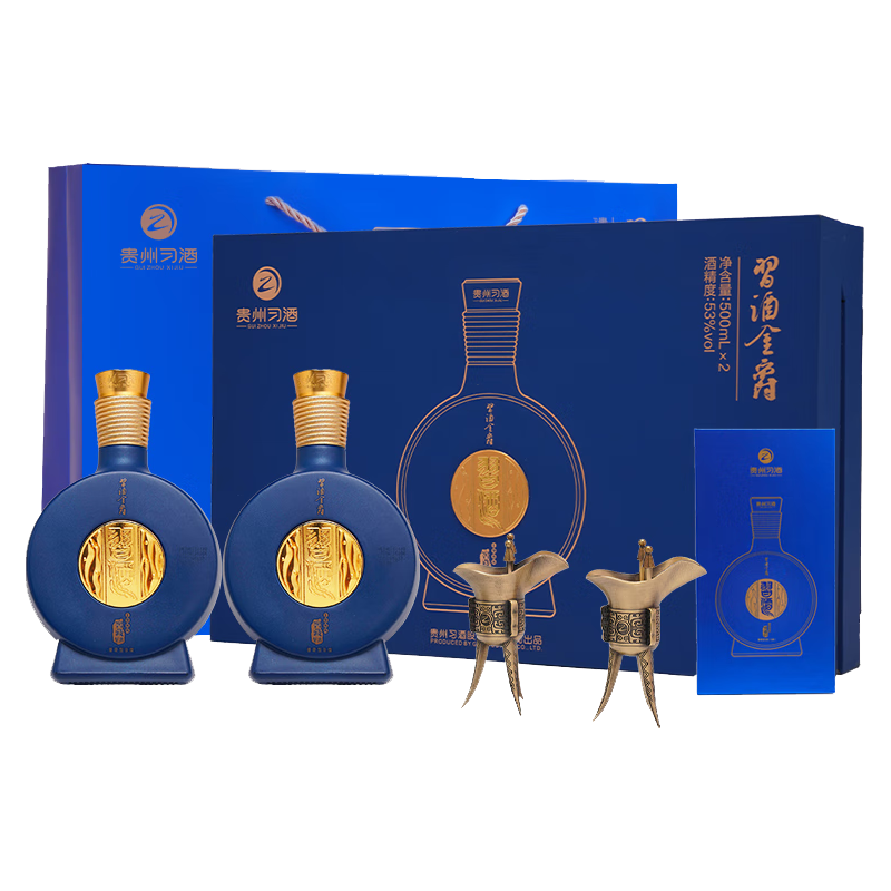 XIJIU/习酒53度酱香型白酒袋53%Vol. 包装500ml 【报价价格评测怎么样