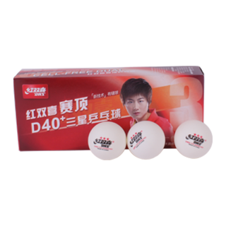 红双喜 赛顶 40+ 一星乒乓球