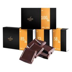 纯可可脂黑巧克力130g*1盒