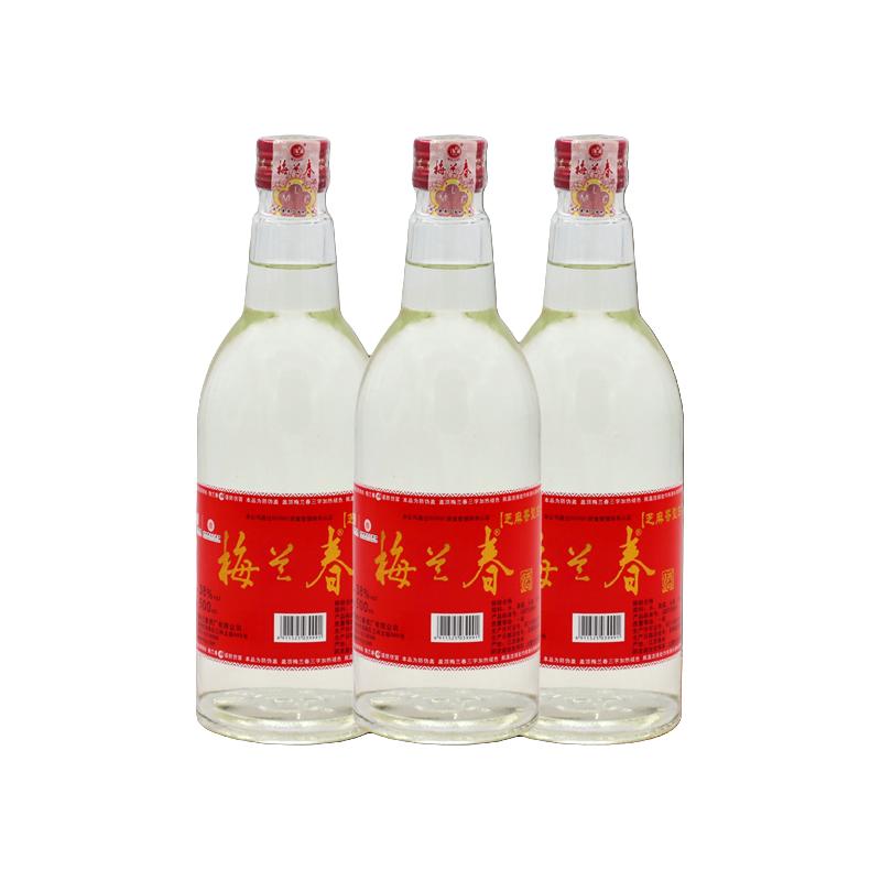 梅兰春42度梅兰春酒芝麻香型白酒聚会口粮用酒产自江苏泰州500ml*6瓶整