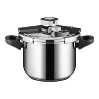 京东京造高压锅燃气快煮防爆304不锈钢8L大容量电磁炉通用双耳压力锅24CM 【适合4-8人】 24cm 8L