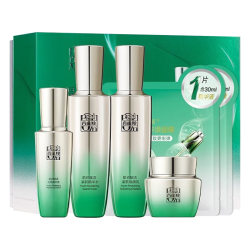 百雀羚 肌初致臻护肤套装90ml+90ml+50g+30ml+2片