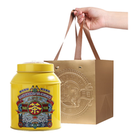 Tiger Mark 虎标老茶头云南普洱茶熟茶陈香普洱200g罐装＋金芽普洱品鉴装