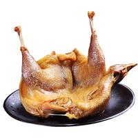 荆品名门风干鸡600g湖北荆门十里铺土特产腊味腊鸡咸腊鸡手撕即食鸡肉年货 【1只】风干腊鸡600克(腊味尝尝鲜)