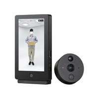 普联 可视门铃智能猫眼无线家用门口室外2K监控摄像头360度全景