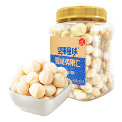 沃隆 坚果星球夏威夷果仁 400g 赠礼袋