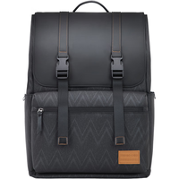 新秀丽 双肩包男士电脑背包商务休闲通勤书包TT1 黑色