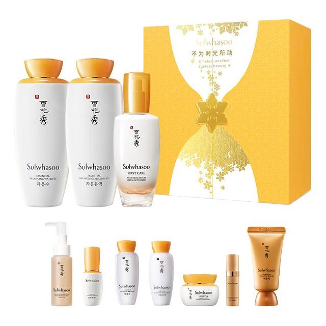 雪花秀 Sulwhasoo 滋盈肌本润颜水乳精华套装 9件套