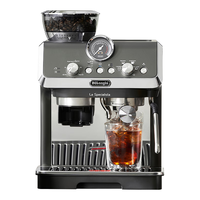De'Longhi 德龙 Delonghi）咖啡机 骑士系列半自动咖啡机 EC9255.BK 黑色