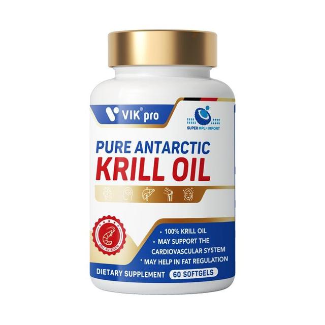 维克 南极磷虾油纯油60粒