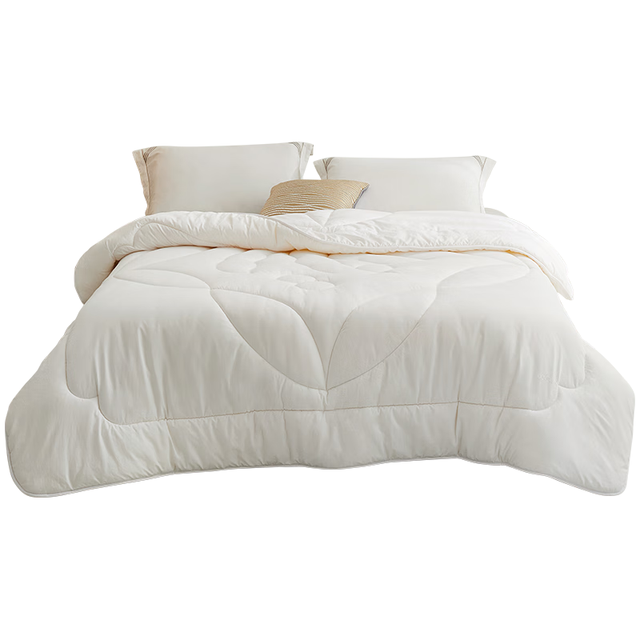 罗莱生活 W-舒柔大豆纤维抗菌四季被 50%大豆蛋白纤维春秋被 4.2斤 京东定制款