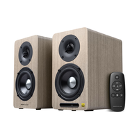 漫步者 AIRPULSE A60 桌面式Hi-Fi蓝牙音箱 胡桃木