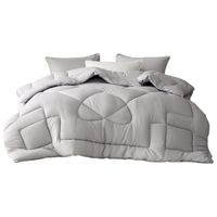 水星家纺 舒柔十孔被(A类防螨) 加厚被 200cm*230cm 灰