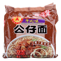  DOLL/公仔 红烧牛肉味 方便面  红烧牛肉味5连包 袋装 560g