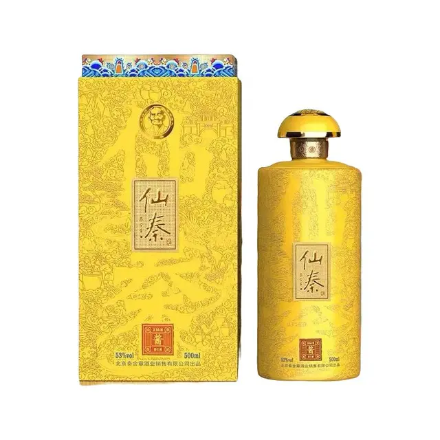  仙秦 粮食酿造 酱香型白酒  500-749mL 单瓶装 53%vol