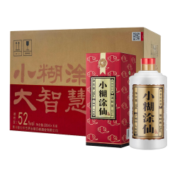 小糊涂仙 普仙 52%vol 浓香型白酒 500ml*6瓶