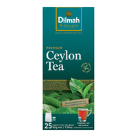Dilmah迪尔玛原味锡兰红茶2g*25袋热冲泡茶叶办公室下午茶旅行装