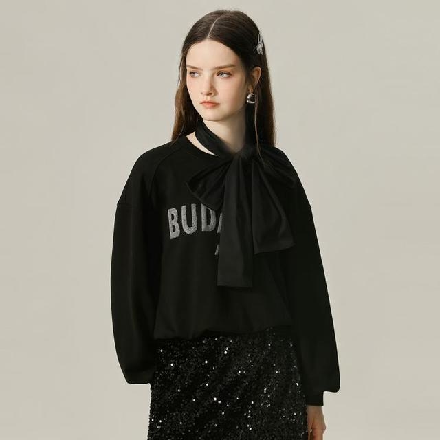 欣贺艾薇 AIVEI 2025年冬季专柜同款 针织 卫衣