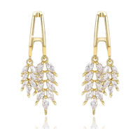 KRISTEN JUDI 原创饰品品牌KJ 麦穗耳环