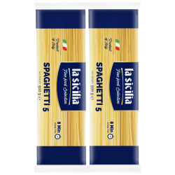 lasicilia 意大利进口直条形意大利面 500g*2袋