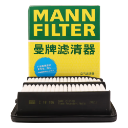 曼牌滤清器 曼牌（MANNFILTER）空气滤清器空气滤芯空滤C18010新CRV十代雅阁INSPI
