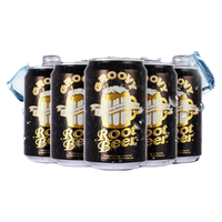 百事 根汁汽水碳酸饮料Root Beer印尼饮料聚会露营乐啤露 铝罐330ml*6罐