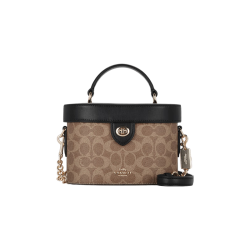 COACH 女士KAY小号单肩包手提桶盒子包78277 送礼