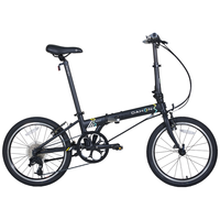 DAHON 大行 P8 折叠自行车 KAC082 丽面黑 20寸 8速 青春版