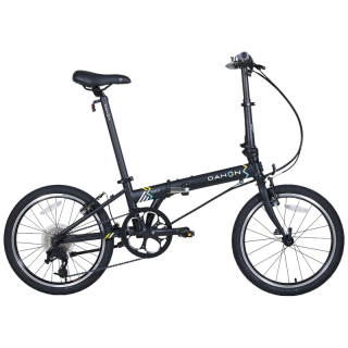 大行 P8 折叠自行车 KAC082 丽面黑 20寸 8速 青春版