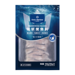 1号会员店 免浆黑鱼片 200g*3盒