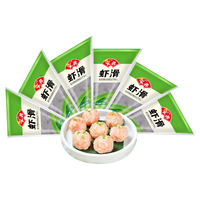 Anjoy安井虾滑150g*6袋虾仁含量≥80%关东煮火锅食材虾球虾丸速食食品
