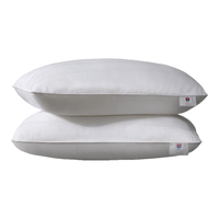 FUANNA 富安娜 恬心 全棉纤维软枕 中枕款 一对装