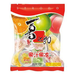 喜之郎 0脂经典什锦果冻 苹果香橙多口味伴手礼经典儿童休闲零食 120克*15袋