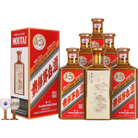 MOUTAI 茅台 陈酿 燕京八景（新版）酱香型白酒 53度 500ml*6瓶 整箱装