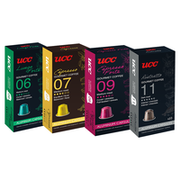 悠诗诗（UCC）咖啡品鉴师系列胶囊咖啡40粒6号+07号+09号+11号 40粒混合装