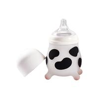 Baby kingdom 新生儿宝宝断奶神器宽口径硅胶仿母乳奶瓶耐摔240ML