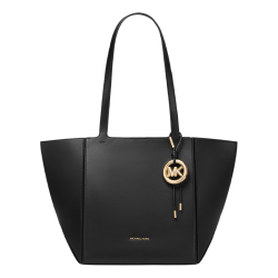 MICHAEL KORS 迈克高仕MK Jordi 皮质折叠托特包 中号-黑色 001