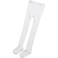 全棉时代儿童连裤袜女宝宝裤袜舞蹈袜透气女童春夏 无荧光尽白 140cm