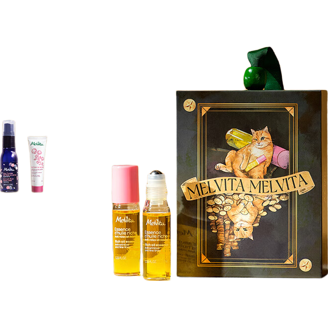 Melvita 蜜葳特时光小亮珠淡纹抗皱眼部精华油10ml*2礼盒装