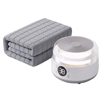 Huadn双人定时除螨水循环水暖毯水暖电热毯1.5*1.8米【节能省电】