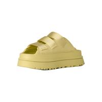 UGG GoldenGlow Slide 男女款魔术贴拖鞋 1167430-GLDN 金苹果色 38