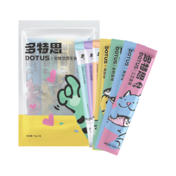 多特思 猫条猫咪零食罐头幼猫小鱼干妙鲜互动湿粮包猫舔酱