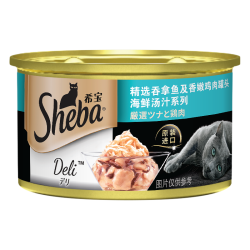 希宝 猫罐头 白肉金罐85g
