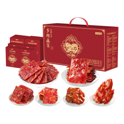 京东京造 多肉盛宴肉脯礼盒 1.01kg