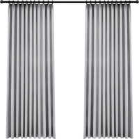 京东京造 41梭全遮光窗帘 浅灰 1.5*2.0m