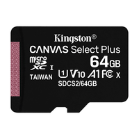 Kingston 金士顿 SDCS2系列 Micro-SD存储卡 64GB(UHS-I、V10、U1、A1)