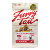 FURRYTAIL URRYTAIL 尾巴生活 全价酶解烘焙猫粮鸡肉味 1kg 成猫幼猫全价通用猫粮营养增值发腮