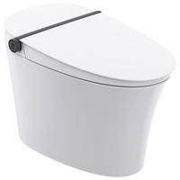 瑞尔特 智能马桶家用泡沫盾无水压限制脚感翻盖冲水智能坐便器